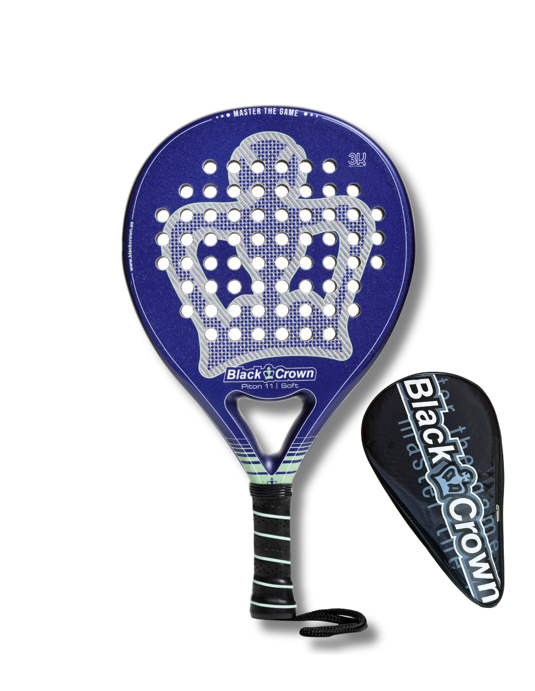 Black Crown Pit N Soft Padelracket