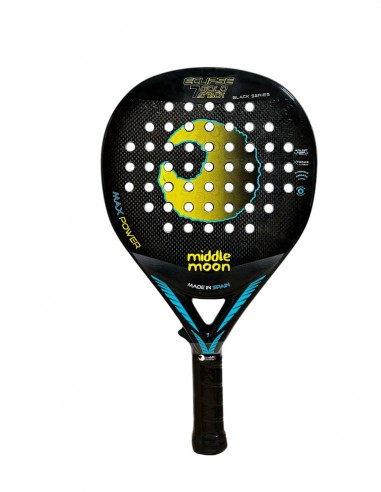 Pala de Pádel Middle Moon Eclipse 7 Gold Attack Black Series