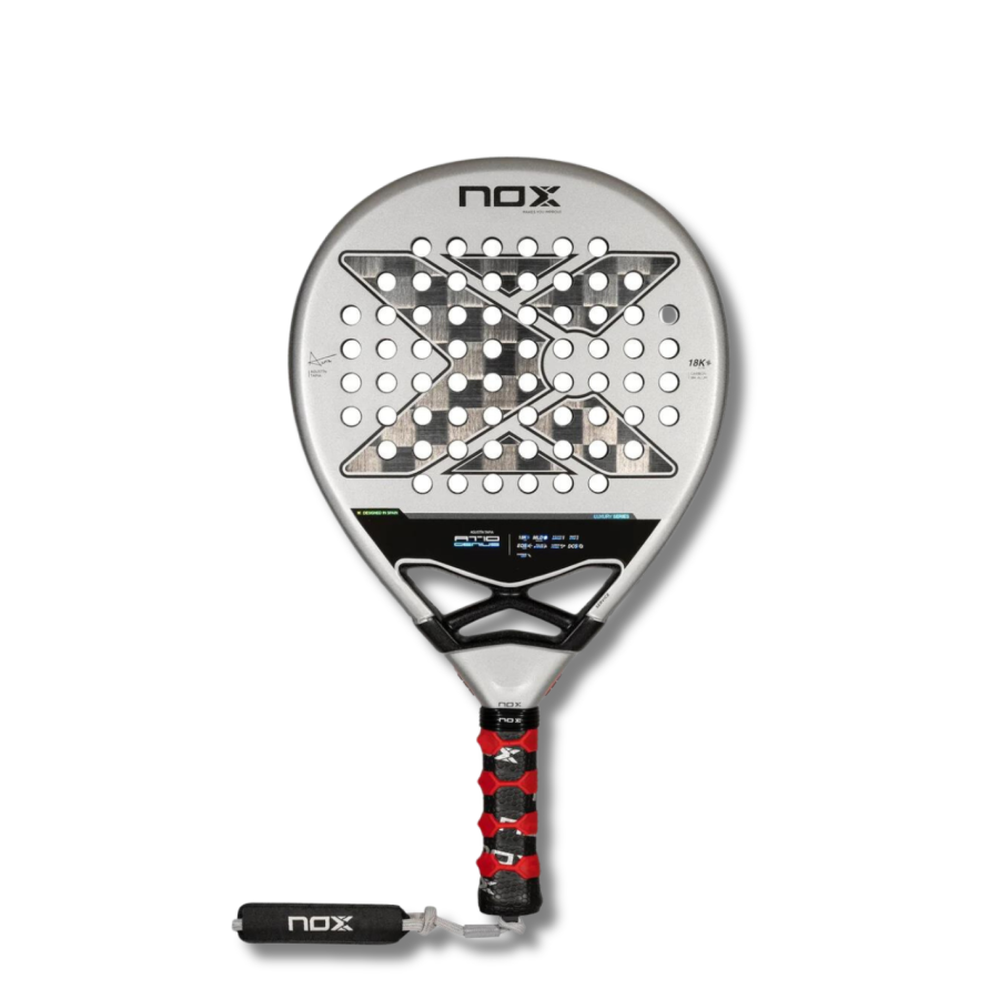 Racchetta da Padel Nox AT10 Genio di lusso 18K Aluminized 2024 da Agustín Tapia