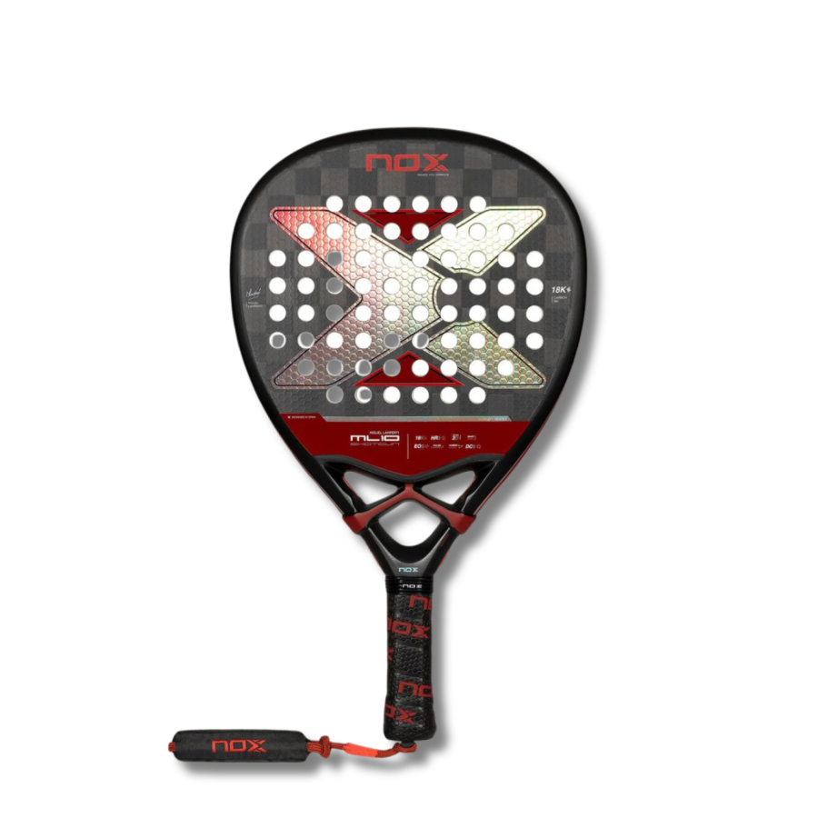 Nox Padelracket ML10 Luxury SHOTGUN 18K 2024 by Miguel Lamperti