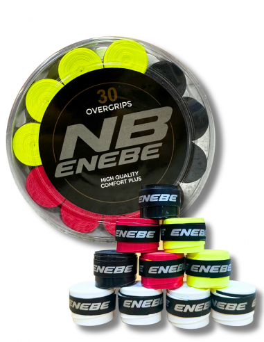 Tarro 30 Overgrips Enebe Mix High Quality Multicolor