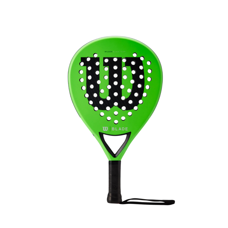 Padel Racket Wilson Blade Team V2 Black/Green 2023