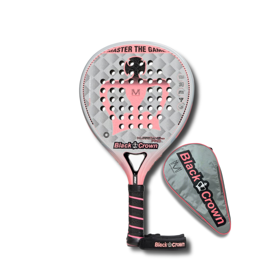 Padel Racket Black Crown Hurricane Pro 2.0 2023 Marta Marrero