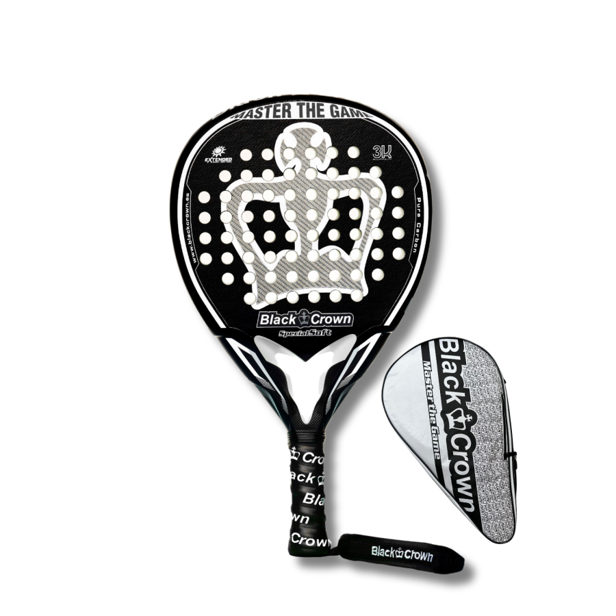 Padel Racket Black Crown Special Soft