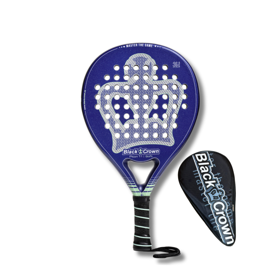 Padel Racket Black Crown Piton 11 Soft