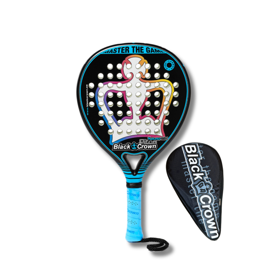 Padel Racket Black Crown Piton Nakano 15k