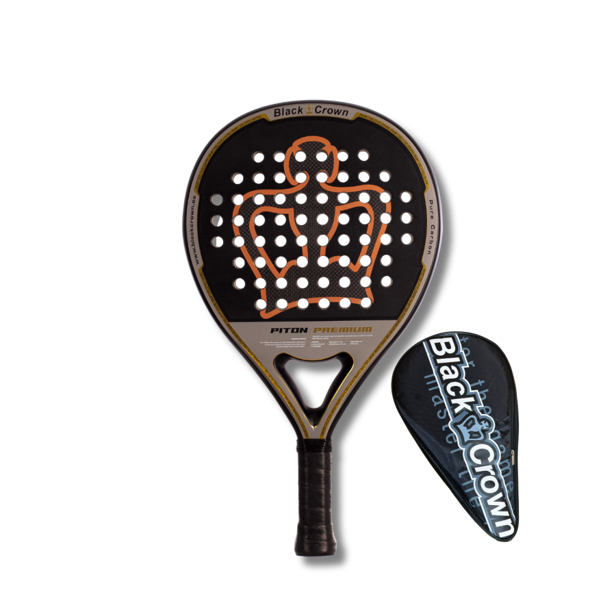 Padel Racket Black Crown Piton Premium 2024