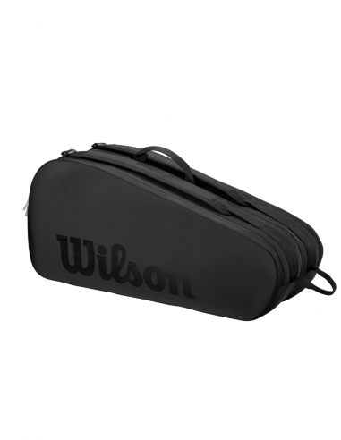 Bolsa para Raquetes Wilson Noir Tour - 6 Compartimentos