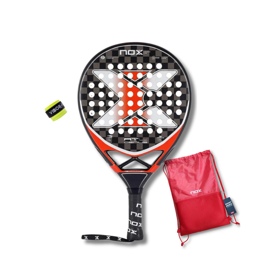 Padel Racket Padel shovel Nox AT10 Junior Genius BY Agustin Tapia 23