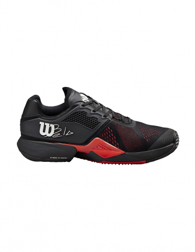 Calzature Wilson Bela Tour Man - Nero/rosso 2024