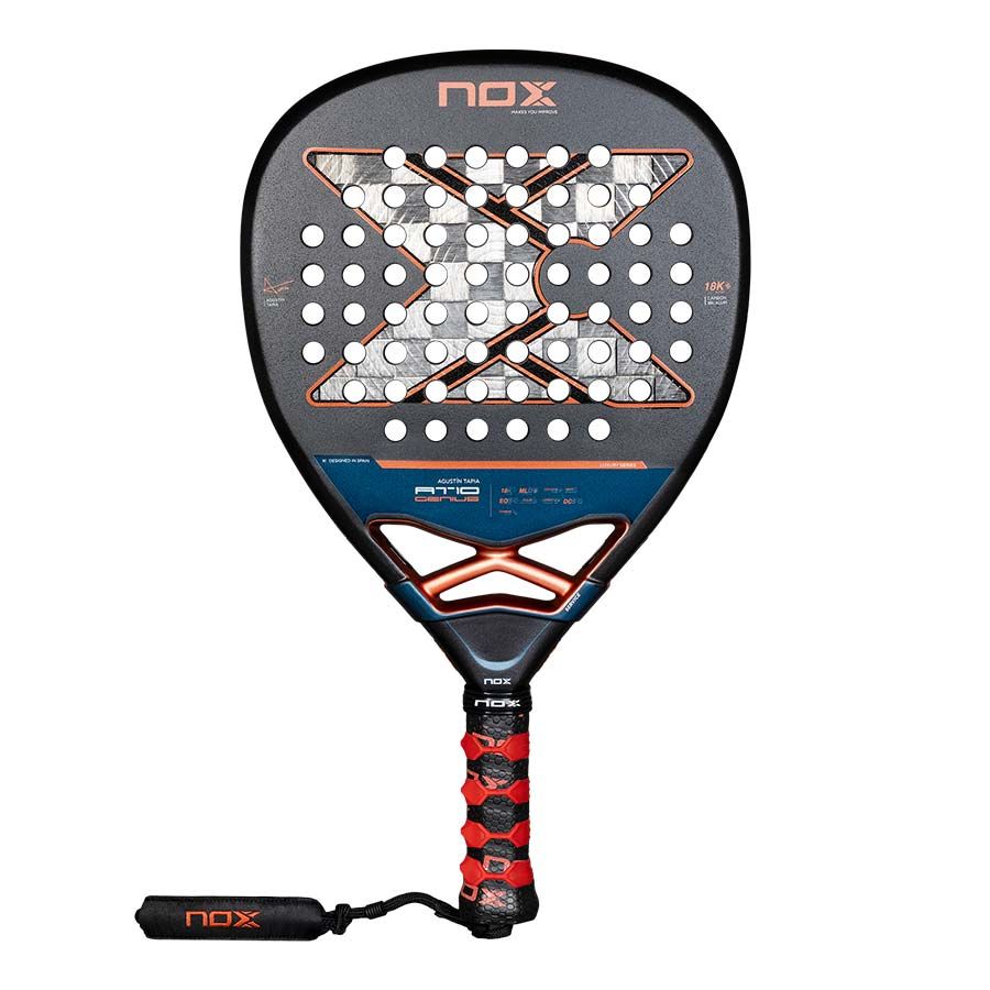 Pala de Pádel NOX AT10 Genius Attack 18K Alum 2025