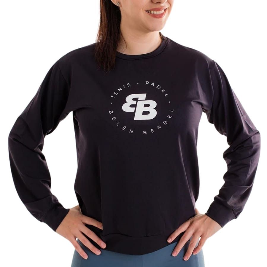 Sudadera Belén Berbel Smooth Black