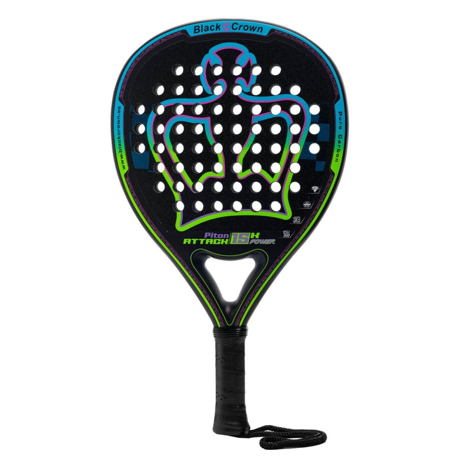 Pala de Pádel Black Crown Piton Attack 15K Power