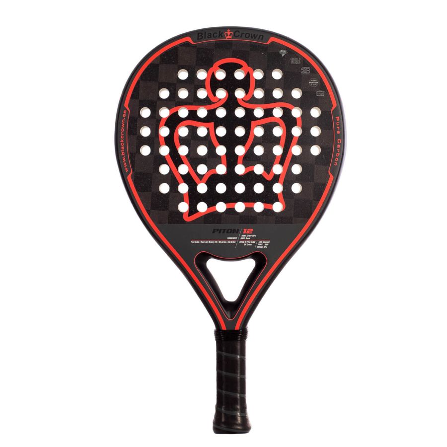 Pala de Padel Black Crown Piton 12