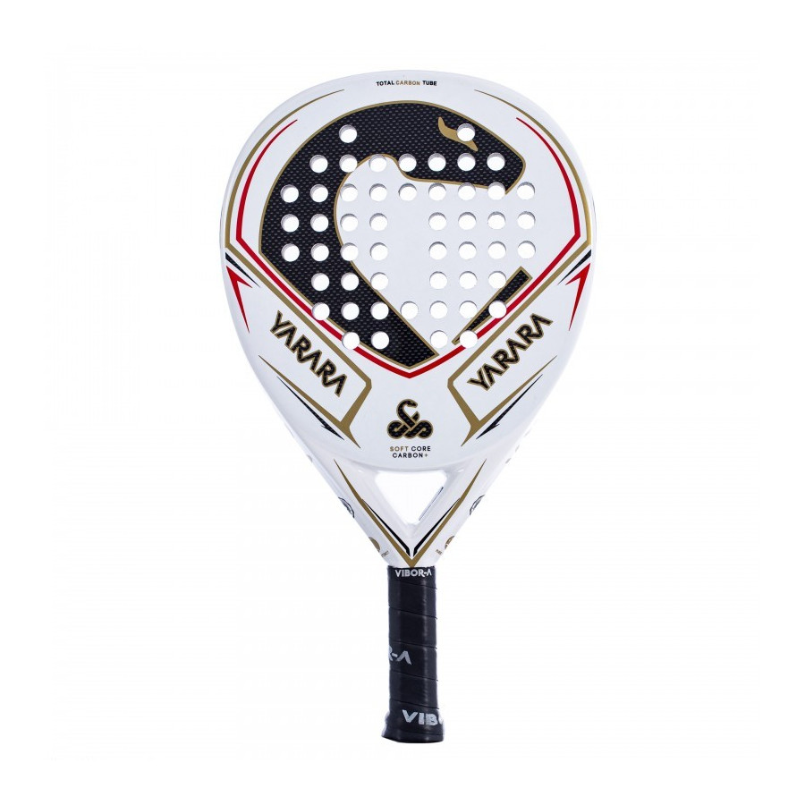 Padel Racket Vibor-a  Yarara White Classic Edition