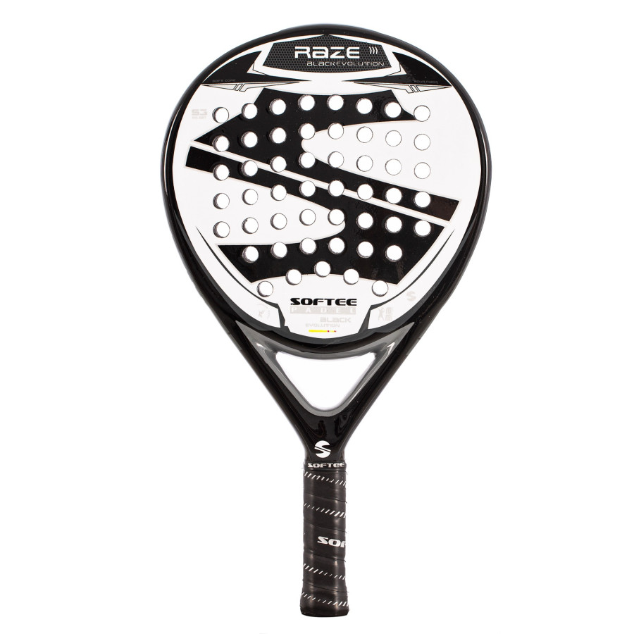 Padel Racket Softee  Raze Evolution Black